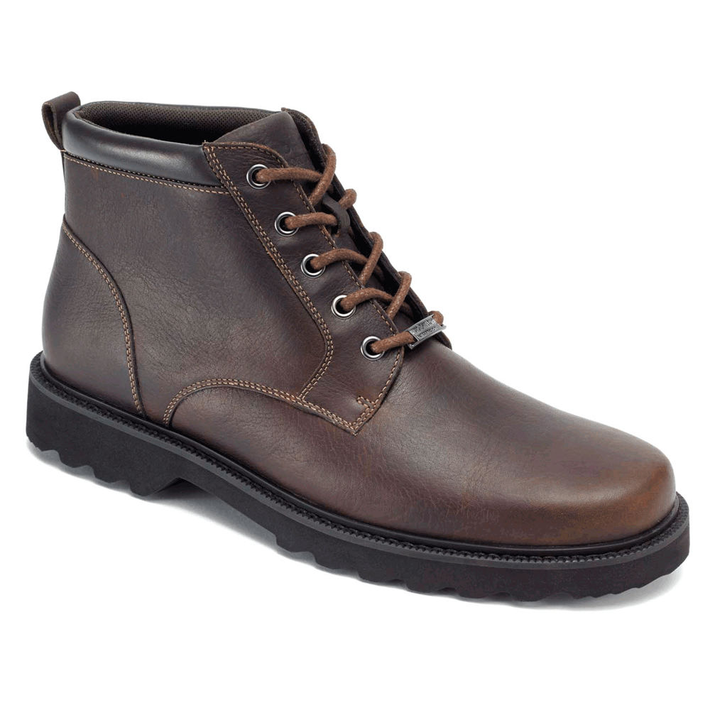 Rockport Støvler Herre Mørke Brune - Northfield Waterproof Plain Toe - QBTP36704